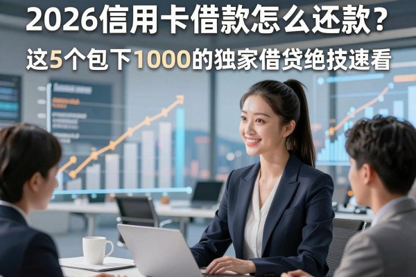 2026信用卡借款怎么还款?这5个包下1000的独家借贷绝技速看