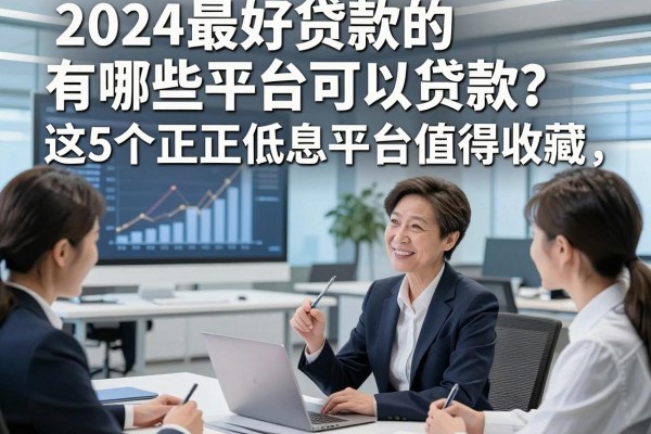 2024最好贷款的有哪些平台可以贷款?这5个正规低息平台值得收藏!
