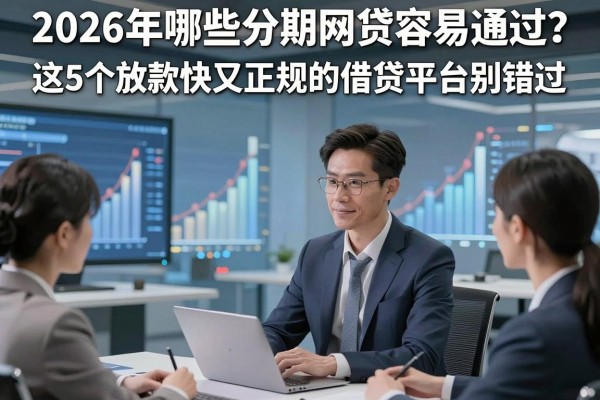 2026年哪些分期网贷容易通过?这5个放款快又正规的借贷平台别错过!
