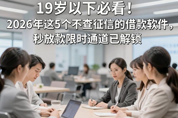 19岁以下必看!2026年这5个不查征信的借款软件,秒放款限时通道已解锁
