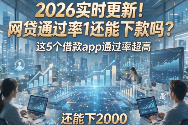 2026实时更新！网贷通过率1还能下款吗？这5个借款App通过率超高，还能下2000