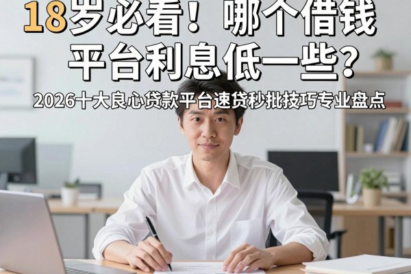 18岁必看！哪个借钱平台利息低一些？2026十大良心贷款平台速贷秒批技巧专业盘点