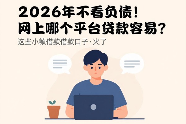 2026年不看负债！网上哪个平台贷款容易？这些小额借款口子火了