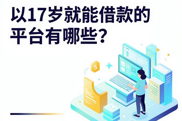 17岁就能借款的平台有哪些?这5个正规网站理性使用很合适,深度盘点17岁可贷40000的渠道