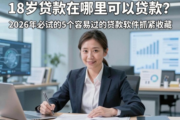 18岁贷款在哪里可以贷款?2026年必试的5个容易过的贷款软件抓紧收藏