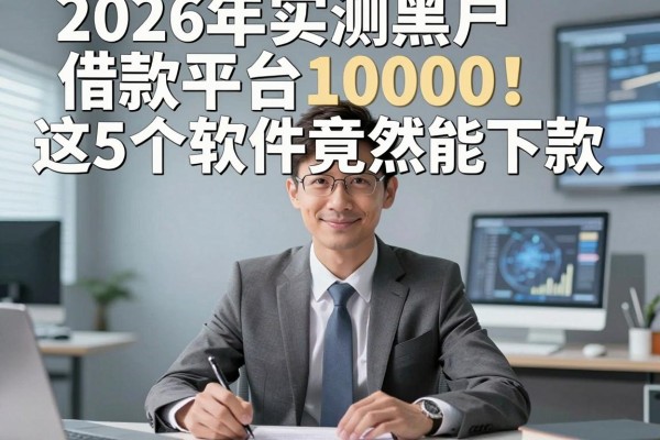2026年实测黑户借款平台10000！这5个软件竟然能下款