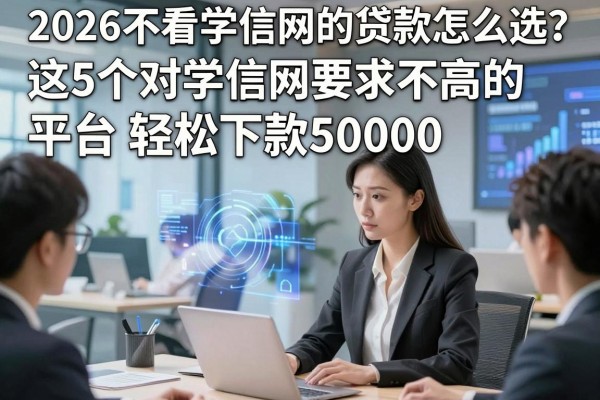 2026不看学信网的贷款怎么选？这5个对学信网要求不高的平台轻松下款50000