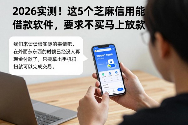 2026实测!这5个芝麻信用能借款软件,要求不高马上放款