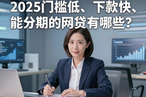 2025门槛低、下款快、能分期的网贷有哪些？这5个平台千万别错过！