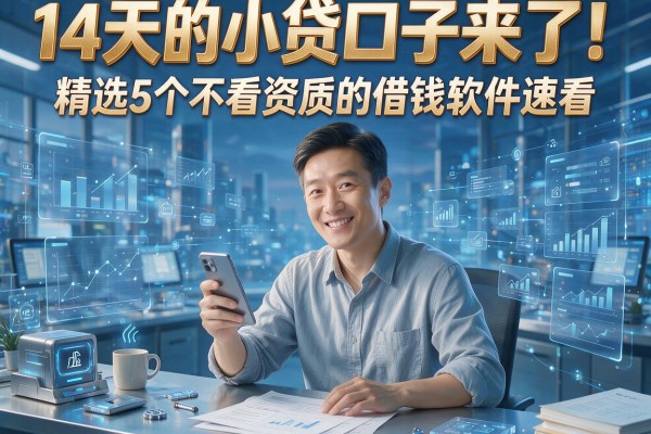14天的小贷口子来了！精选5个不看资质的借钱软件速看