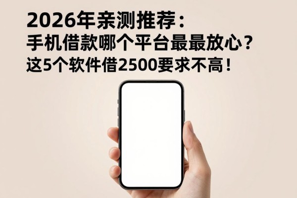 2026年亲测推荐：手机借款哪个平台最放心？这5个软件借2500要求不高！