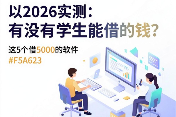 2026实测:有没有学生能借的钱?这5个能借5000的软件值得信赖