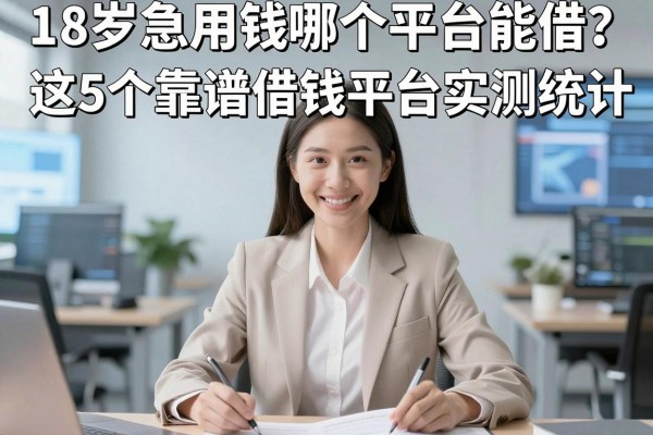 18岁急用钱哪个平台能借?这5个靠谱借钱平台实测统计!