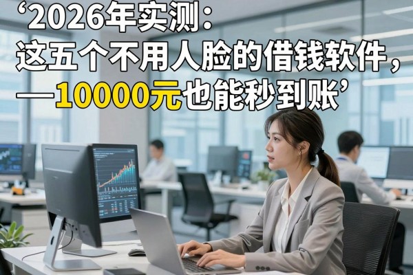 2026年实测：这五个不用人脸的借钱软件，10000元也能秒到账！