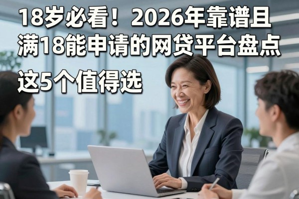 18岁必看!2026年靠谱且满18能申请的网贷平台盘点,这5个值得选!
