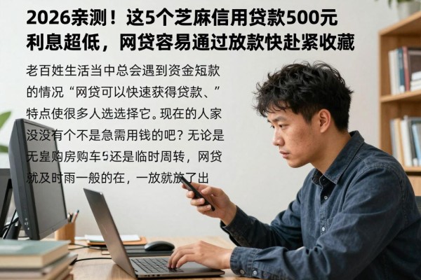 2026亲测!这5个芝麻信用贷款500元利息超低,网贷容易通过放款快赶紧收藏