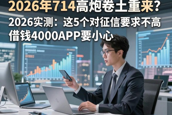 2026年714高炮卷土重来?2026数据实测:这5个对征信要求不高的借钱4000APP要小心