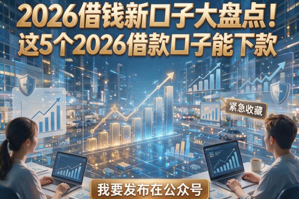 2026借钱新口子大盘点！这5个2026借款口子能下款，紧急收藏