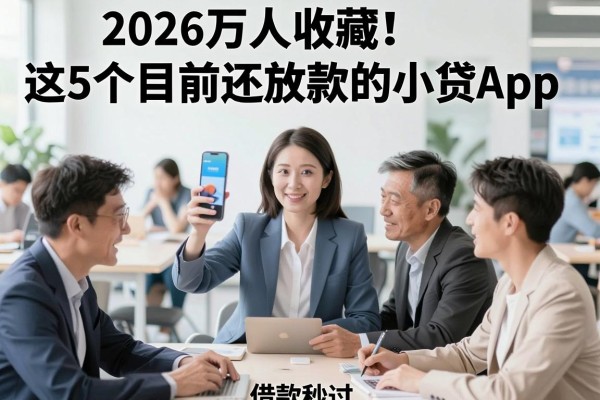 2026万人收藏!这5个目前还放款的小贷App,借款秒过无视征信