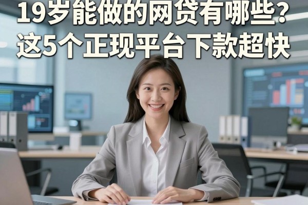 19岁能做的网贷有哪些？这5个正规平台下款超快！