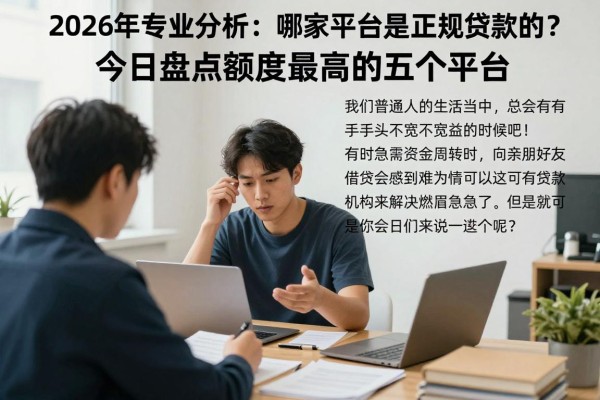 2026年专业分析:哪家平台是正规贷款的?今日盘点额度最高的五个平台