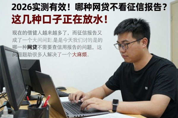 2026实测有效!哪种网贷不看征信报告?这几种口子正在放水!