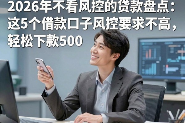 2026年不看风控的贷款盘点:这5个借款口子风控要求不高,轻松下款500