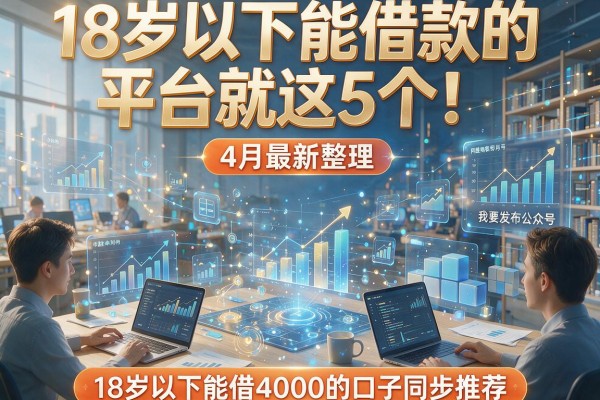 18岁以下能借款的平台就这5个！4月最新整理，18岁以下能借4000的口子同步推荐