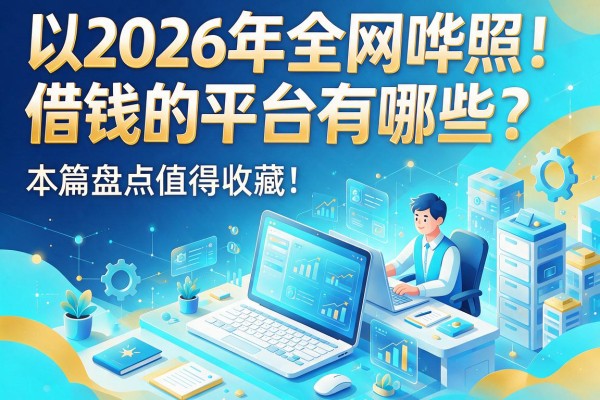 2026年全网哗然！借钱的平台有哪些？本篇盘点值得收藏！