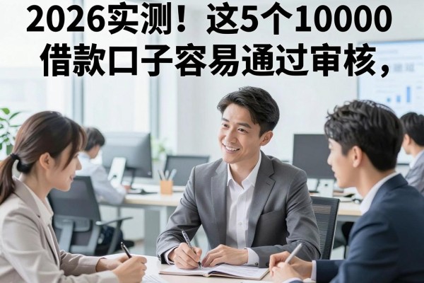 2026实测！这5个10000借款口子容易通过审核，手把手教你哪里高炮口子贷款容易通过审核