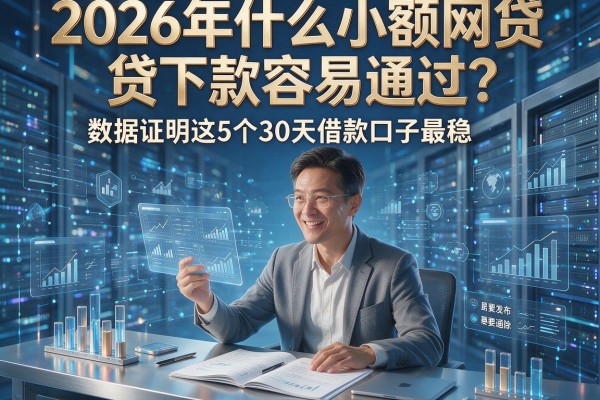 2026年什么小额网贷下款容易通过？数据证明这5个30天借款口子最稳！
