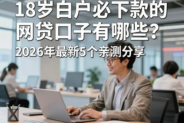 18岁白户必下款的网贷口子有哪些?2026年最新5个亲测分享!