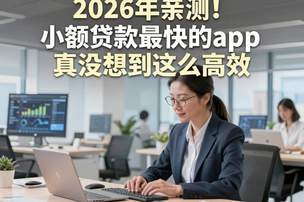 2026年亲测!小额贷款最快的app真没想到这么高效,这5个平台5000元借款秒到账
