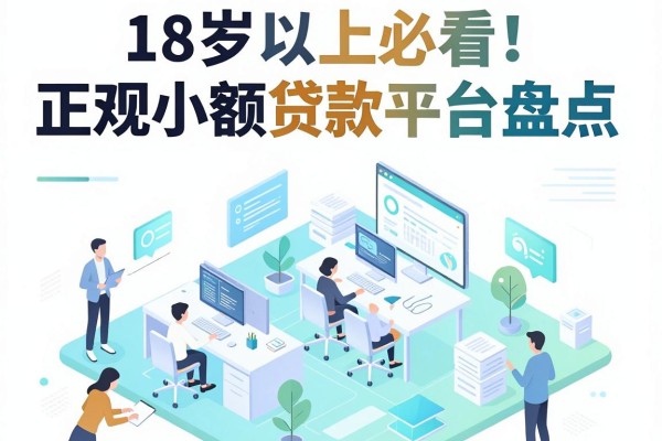 18岁以上必看！5个正规小额贷款平台盘点，借钱更安心