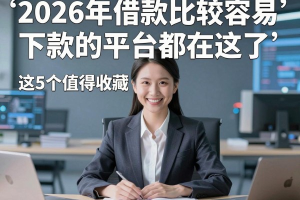 2026年借款比较容易下款的平台都在这了，这5个值得收藏！
