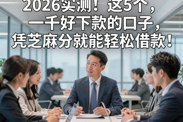 2026实测!这5个一千好下款的口子,凭芝麻分就能轻松借款