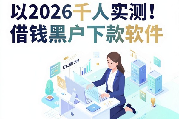 2026千人实测！盘点5个借钱黑户下款软件，这些平台可以借1000且不查贷款口子