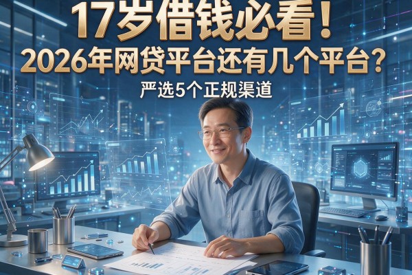 17岁借钱必看！2026年网贷平台还有几个平台？严选5个正规渠道