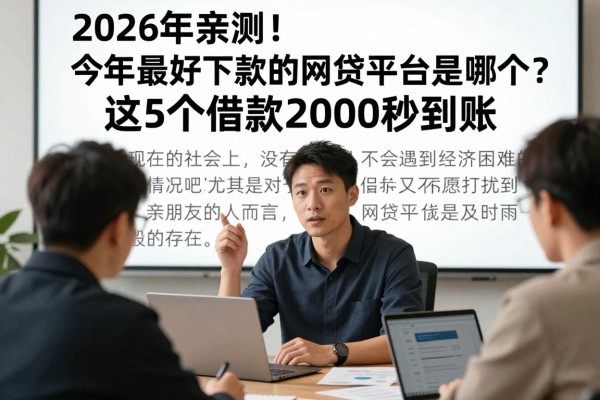 2026年亲测!今年最好下款的网贷平台是哪个?这5个借款2000秒到账