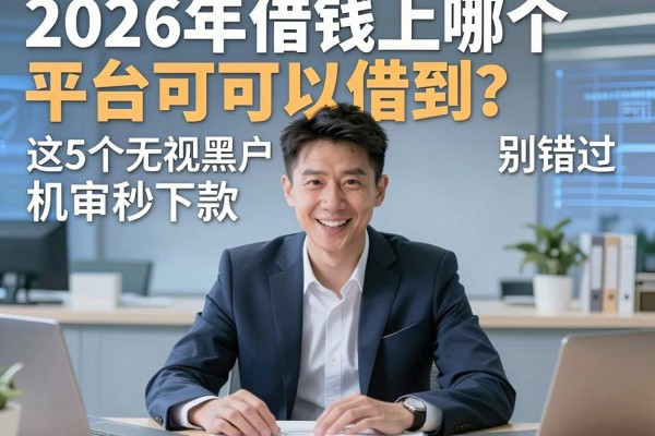 2026年借钱上哪个平台可以借到？这5个无视黑户机审秒下款别错过