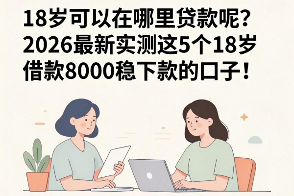 18岁可以在哪里贷款呢?2026最新实测这5个18岁借款8000稳下款的口子!