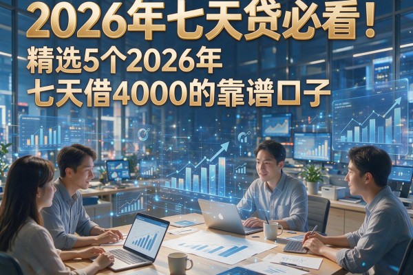 2026年七天贷必看！精选5个2026年七天借4000的靠谱口子