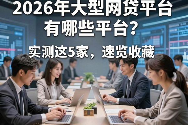 2026年大型网贷平台有哪些平台?实测这5家,速览收藏!