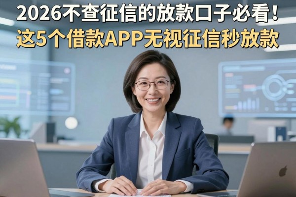 2026不查征信的放款口子必看!这5个借款APP无视征信秒放款