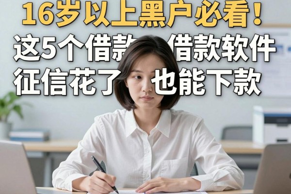 16岁以上黑户必看!这5个借款软件征信花了也能下款