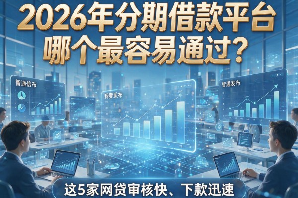2026年分期借款平台哪个最容易通过？这5家网贷审核快、下款迅速！