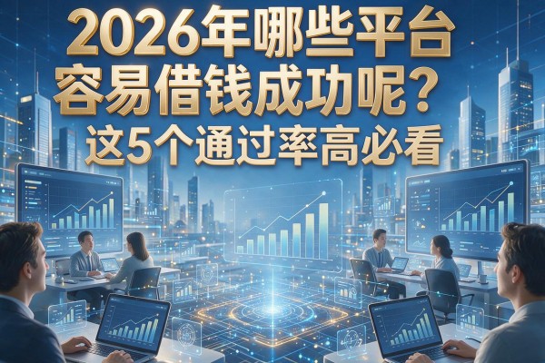 2026年哪些平台容易借钱成功呢？这5个通过率高必看！