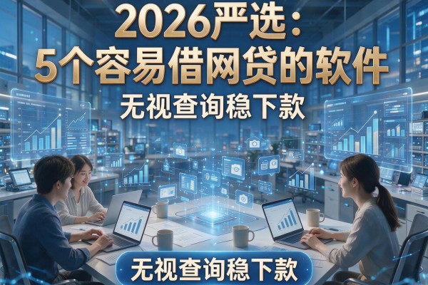 2026严选:5个容易借网贷的软件,无视查询稳下款