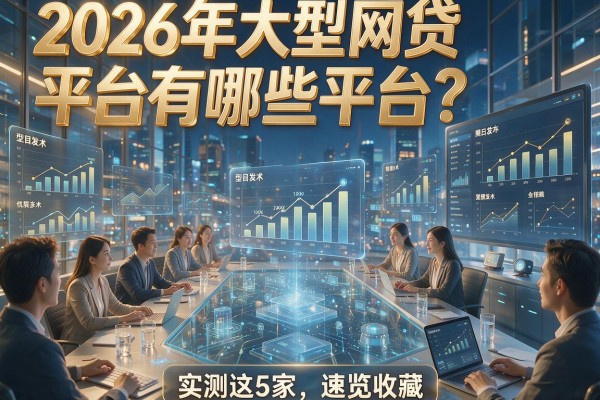 2026年大型网贷平台有哪些平台？实测这5家，速览收藏！