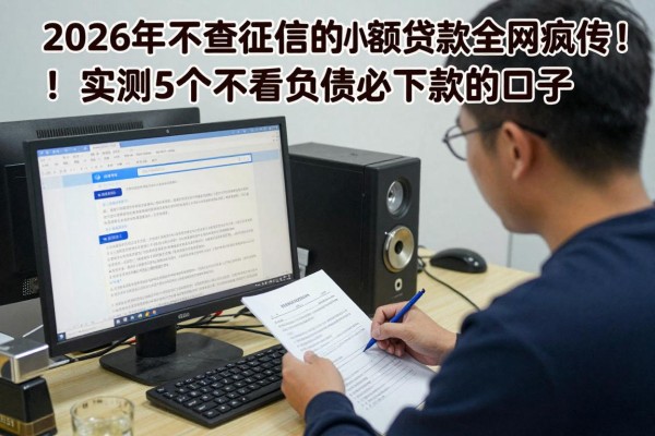 2026年不查征信的小额贷款全网疯传！实测5个不看负债必下款的口子